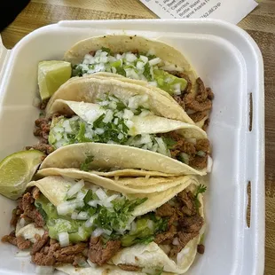 Carne asada tacos