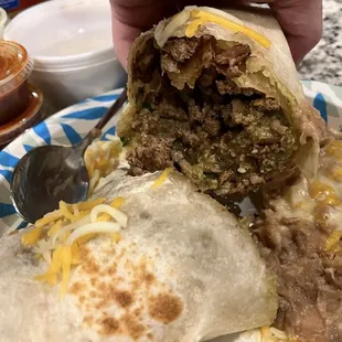 Ordered a carne Asada burrito and it was amazing. It had the same flare and taste of a southern Cal burrito from San Diego.