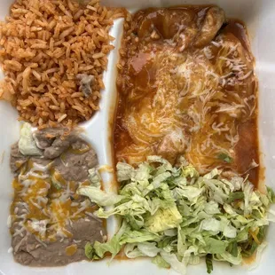 Cheese Chile Relleno platter