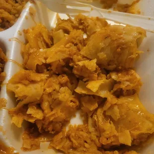 Dry cheese enchiladas