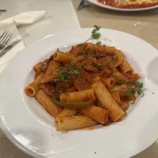 rigatoni cacciatore