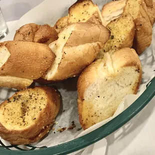 Free Garlic bread (so fresh &amp; fluffy)