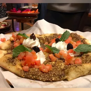 Zaatar Flat Bread