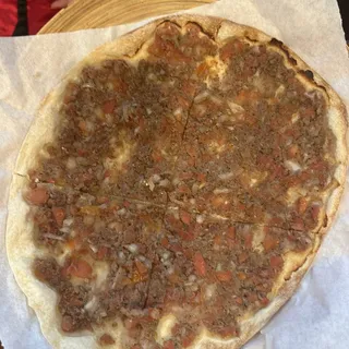 Labni Bajeen Flat Bread