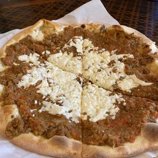 Bamieh (Okra) with Seasoned Lamb and Beef Special