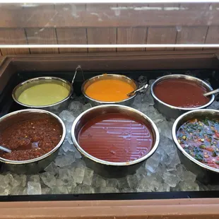 Varieties of salsas