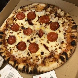 Pepperoni pizza