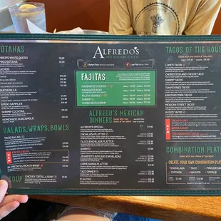Menu May 2023