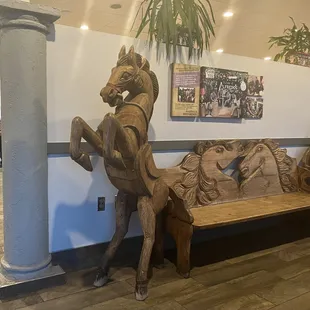 Plenty of seating to wait for your table