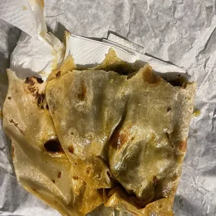 A grease burrito