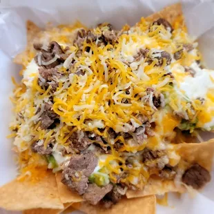 food, nachos