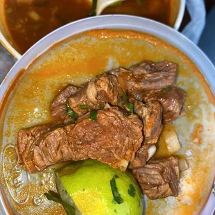 Wrong ingredient in Menudo, picture shows beef chuck instead of tripe