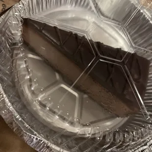 Chocolate cheesecake