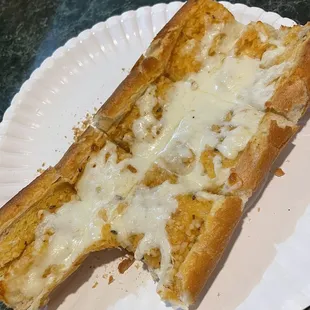 Garlic bread with cheese