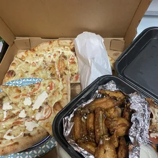 Slices and wings