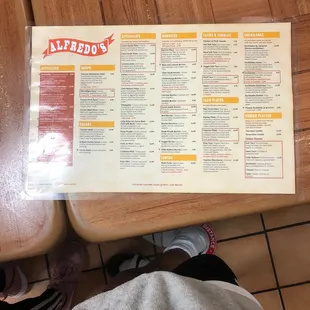 Menu bruh