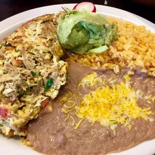 Carnitas Omelette