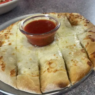 Breadsticks with cheese