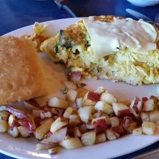 Had to dig to finally find a mushroom in my omelet :(