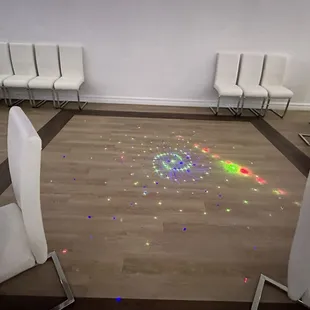 Dance floor - this new room is for party it looks like