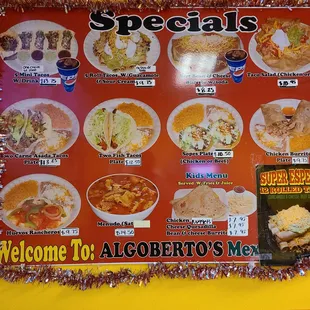 Some house specials