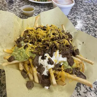 Carne Asada fries. Delicious!