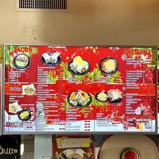 And menus