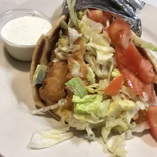 Chicken pita