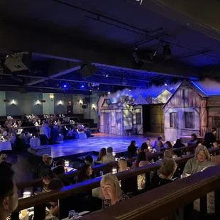 a stage set for a play