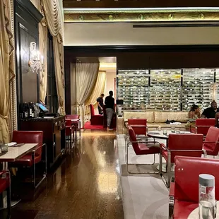 the interior of a restaurant