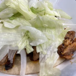 Hit n spicy chicken gyro