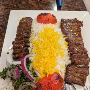 Beef Kabobs Wrapped