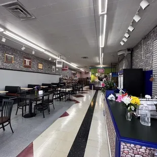 The interior as soon as you enter the establishment