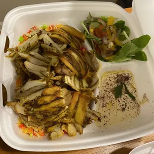Chicken 1. Greek Shawarma Chicken Platter
