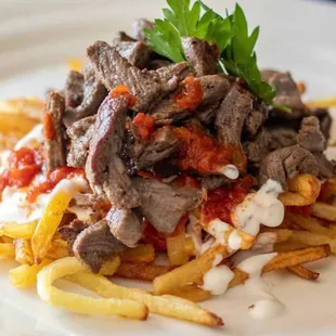 a plate of food
