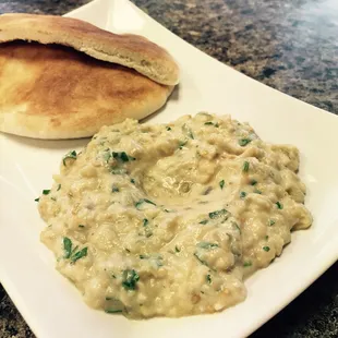 Holy Garlic Baba Ganouj!!!  Wow. Garlic.