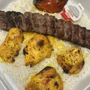 Combination Kabob Platter