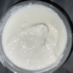 Plain homemade yogurt