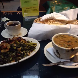 Spinach and Lentil Soup