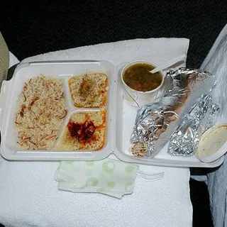 Ali Baba's Shish Kebab Platter