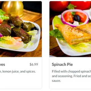 Veggie Grape Leaves (Dolma)