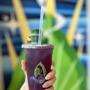 Purple haze.