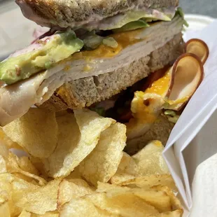 Turkey Avocado Sandwich