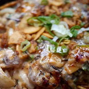 Spicy creamy garlic ahi