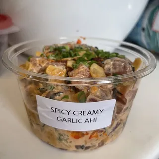 Spicy Creamy Garlic Ahi (1/2 LB)
