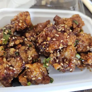 Sesame Garlic Fried Ahi Belly (4oz)