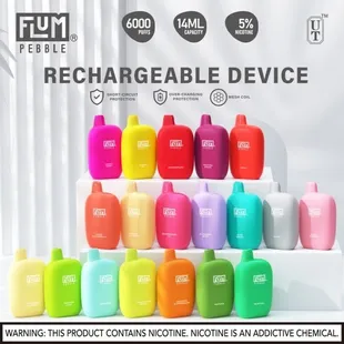 Flum pebble 6000 puffs.