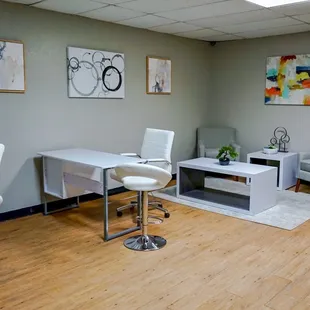 Inside the lobby of the Studio