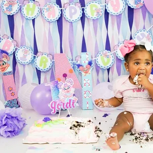 Smash Cake to your Theme