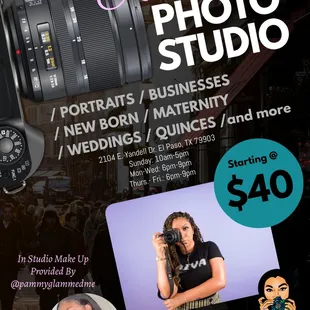 New August 2020 Packages MUA Now In Studio